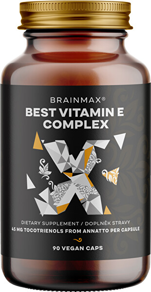 Vitamin E Complex - Tokotrienoly v přírodní formě 90 kapslí