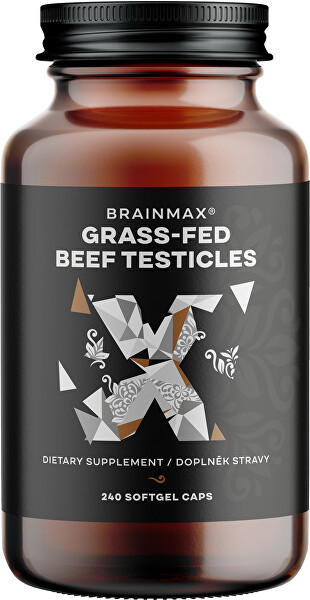 Grass-Fed Beef testicles - Hovězí varlata 240 kapslí