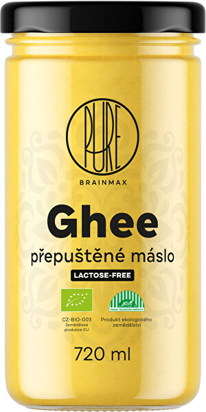 Ghee - Přepuštěné máslo BIO 590 ml