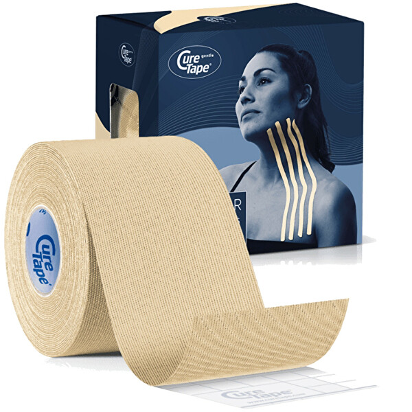 Kineziologický tejp Gentle béžový 5 cm x 5 m