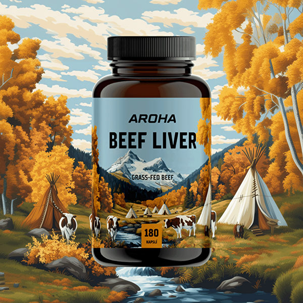 Beef Liver 180 kapslí