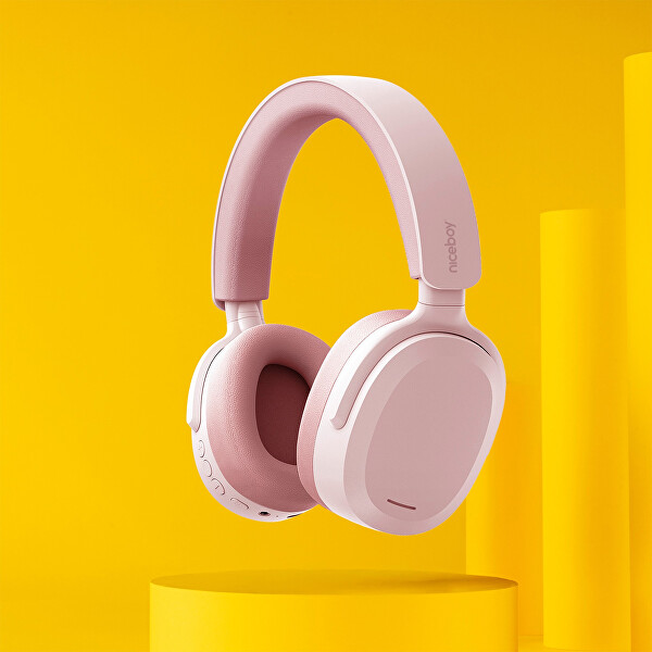 Bezdrátová sluchátka Sora Pink