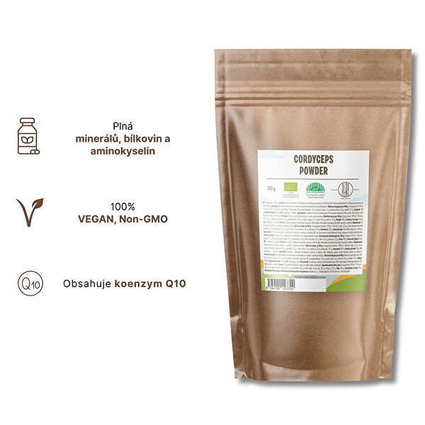 Cordyceps sinensis prášek BIO 100 g