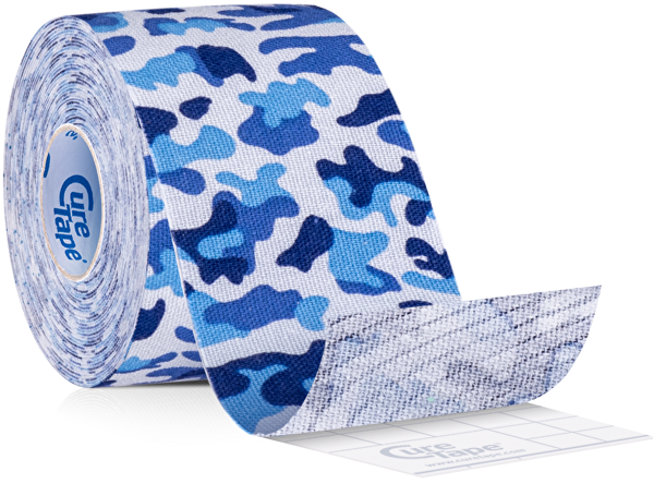 Kineziologický tejp Army Blue 5 cm x 5 m