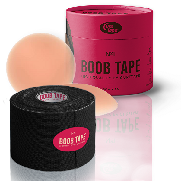 Boob Tape Black 5 cm x 5 m