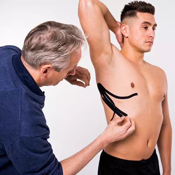 Kineziologický tejp Classic Black 5 cm x 5 m