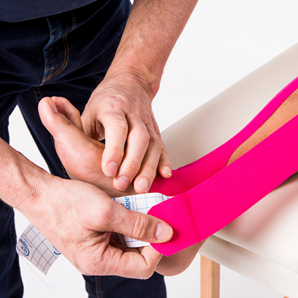 Kineziologický tejp Classic Pink 5 cm x 5 m