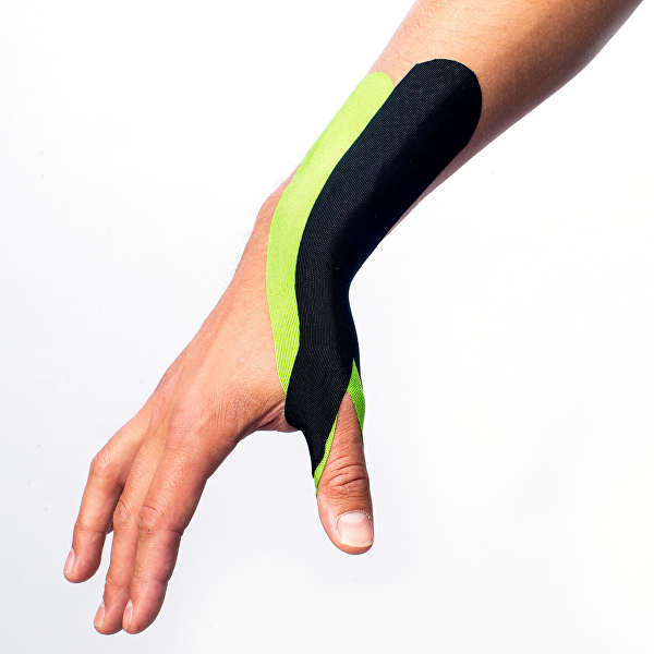 Kineziologický tejp Sports Black 5 cm x 5 m