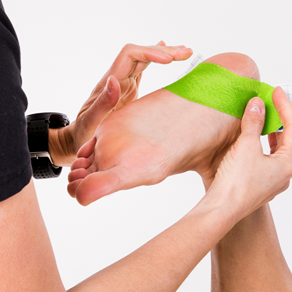 Kineziologický tejp Sports Lime 5 cm x 5 m