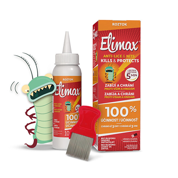 Roztok proti vším a hnidám 100 ml + hřeben