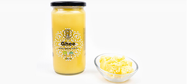Ghee - Přepuštěné máslo BIO 590 ml