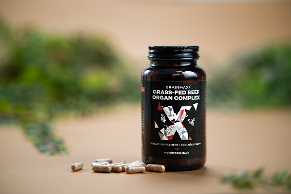 Grass-Fed Beef Organ complex - Hovězí orgány 240 kapslí