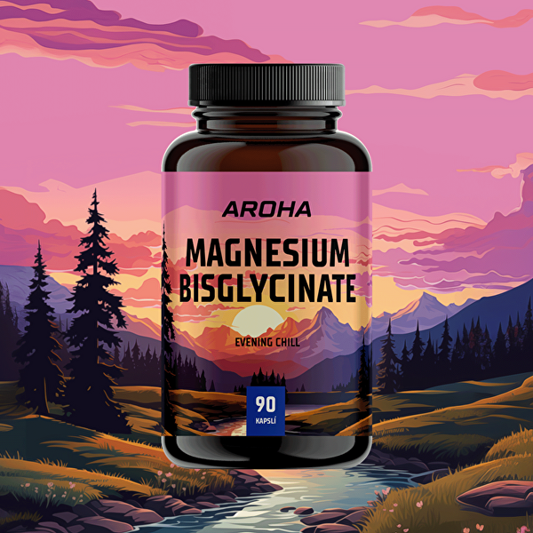Magnesium Bisglycinate 90 kapslí