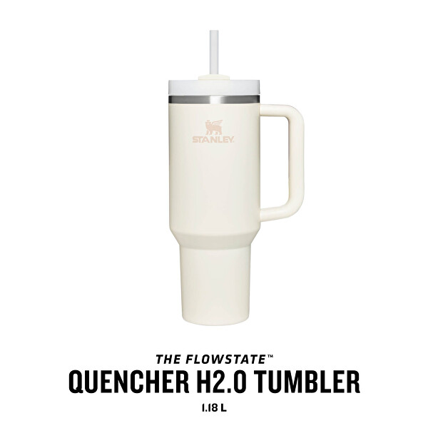Nerezový termohrnek Quencher H2.O FlowState 1 180 ml Stanley Cream 2.0