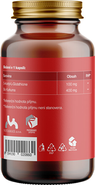 S-Acetyl-L-Glutathione 100 kapsúl