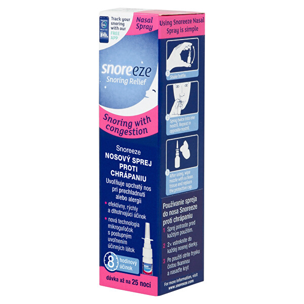 Sprej do nosa proti chrápaniu 10 ml
