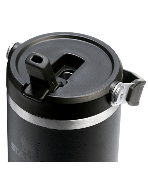 Termoláhev s integrovanou slámkou The IceFlow™ Tumbler 890 ml Black