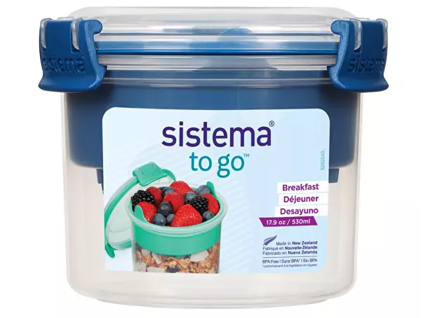 To Go Krabička s miskou a lyžičkou 530 ml Mix