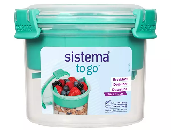 To Go Krabička s miskou a lyžičkou 530 ml Mix