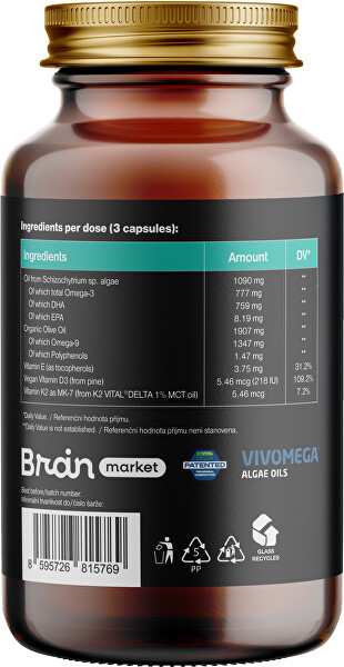 Vegan Omega 3 - 90 kapslí