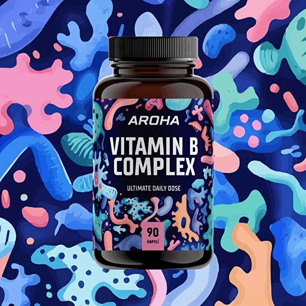 Vitamin B Complex 90 kapslí