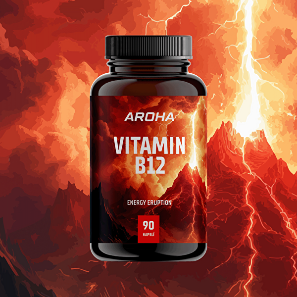 Vitamín B12 - 90 kapslí