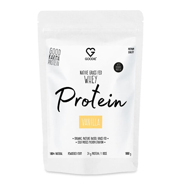 Natívny srvátkový proteín GrassFed - Vanilka 1000 g