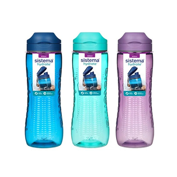 Fľaša s pútkom Hydrate Active Flip Top 800 ml Mix