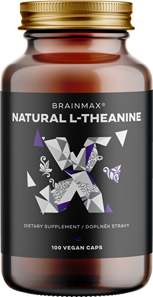 Natural L-Theanine 100 kapslí