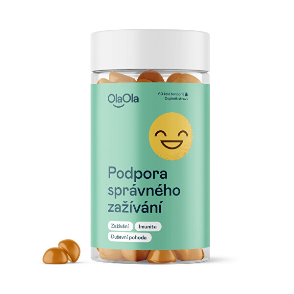 2. JAKOST - Podpora správného zažívání 60 želé bonbonů