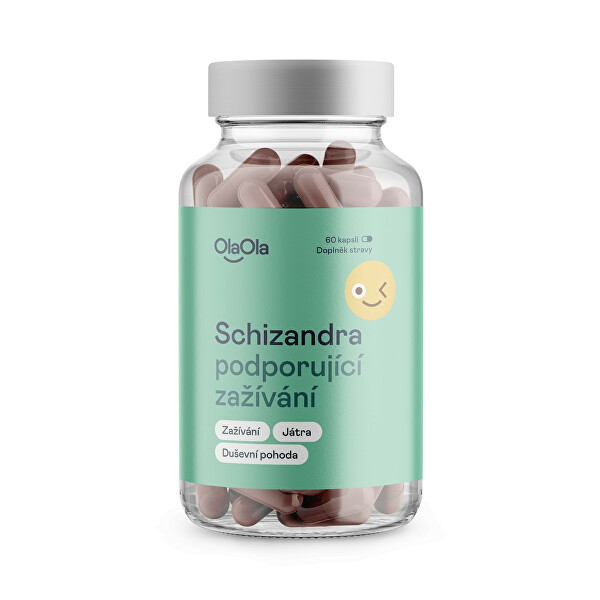Schizandra podporující zažívání 60 kapslí