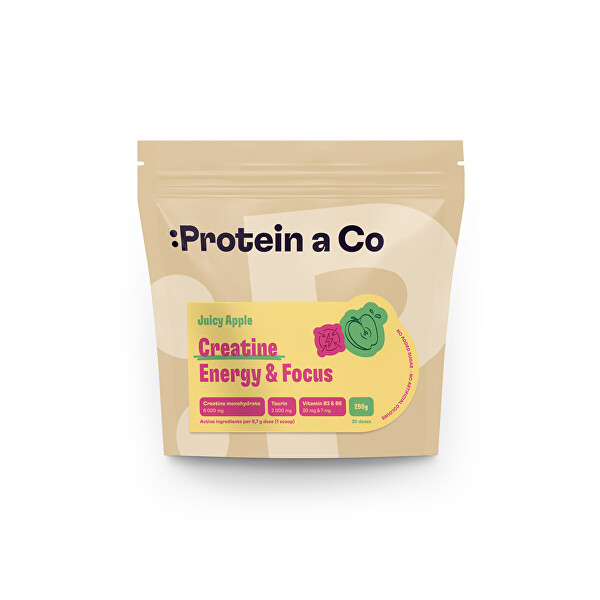 Creatine Energy & Focus - pro výkon, energii a soustředění - Juicy apple 290 g