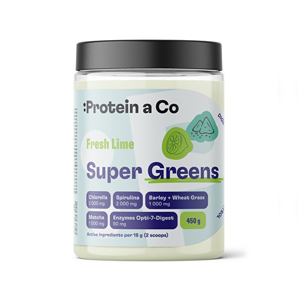 Super Greens - Fresh lime 450 g
