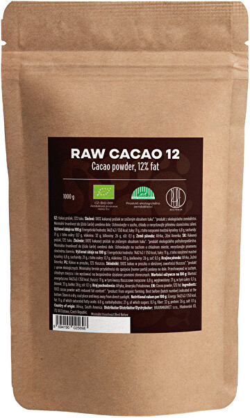 Raw Kakao 12 BIO 1 kg