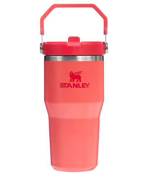 Termoláhev s integrovanou slámkou The IceFlow™ Tumbler 600 ml Hot Coral