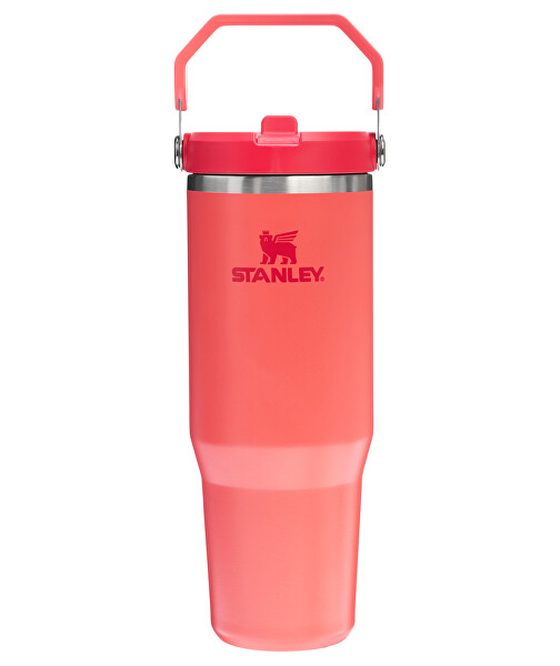 Termoláhev s integrovanou slámkou The IceFlow™ Tumbler 890 ml Hot Coral