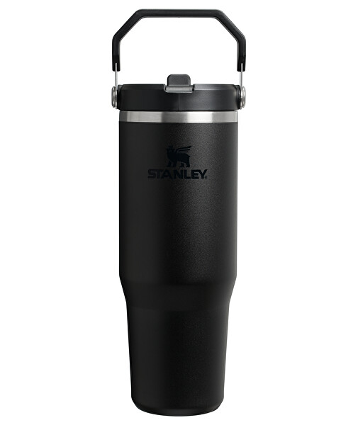 Termoláhev s integrovanou slámkou The IceFlow™ Tumbler 890 ml Black