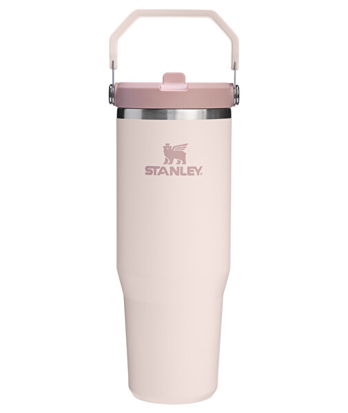 Termoláhev s integrovanou slámkou The IceFlow™ Tumbler 890 ml Rose Quartz