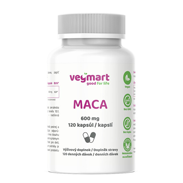 Maca 600 mg 120 kapslí