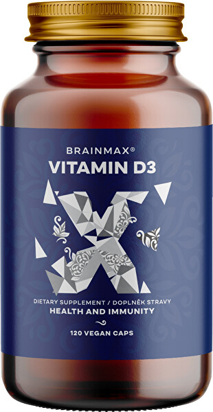 Vitamin D3 4000 IU 120 kapslí