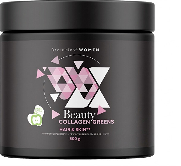 Women Beauty Collagen Greens - Zelené jablko 300 g