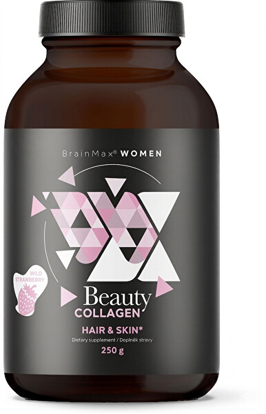 Women Beauty Mořský rybí kolagen Naticol - Lesní jahoda 250 g