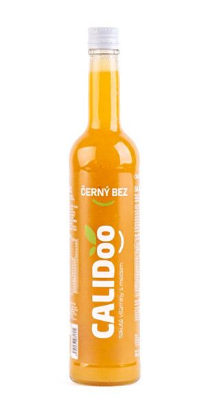 Černý bez - tekuté vitamíny s medem 500 ml