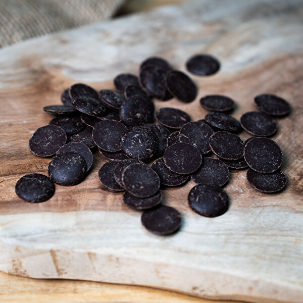Čokoládové kôstky z horkej čokolády BIO 250 g