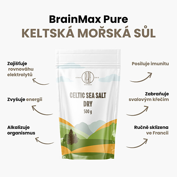 Keltská mořská sůl - Suchá 500 g