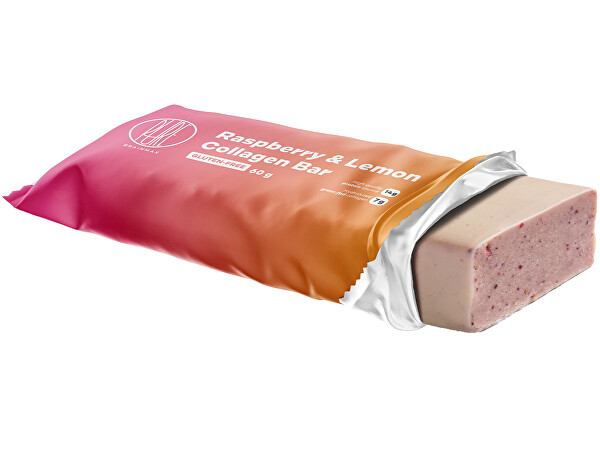 Kolagenová tyčinka - Malina a citron 60 g