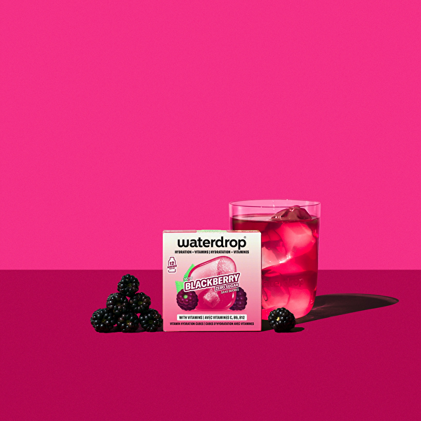 Microdrink – Šumivá kostka Blackberry 12 kusů
