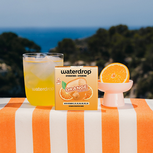 Microdrink – Šumivá kostka Orange 12 kusů