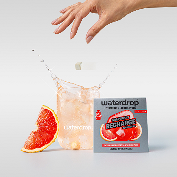 Microlyte - Šumivá kostka Grapefruit Recharge 12 kusů