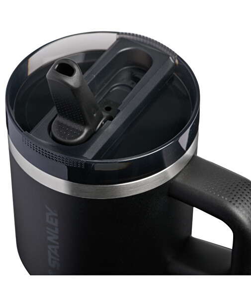 Nerezový termohrnek The Quencher Protour Flip Straw 600 ml Black 2.0